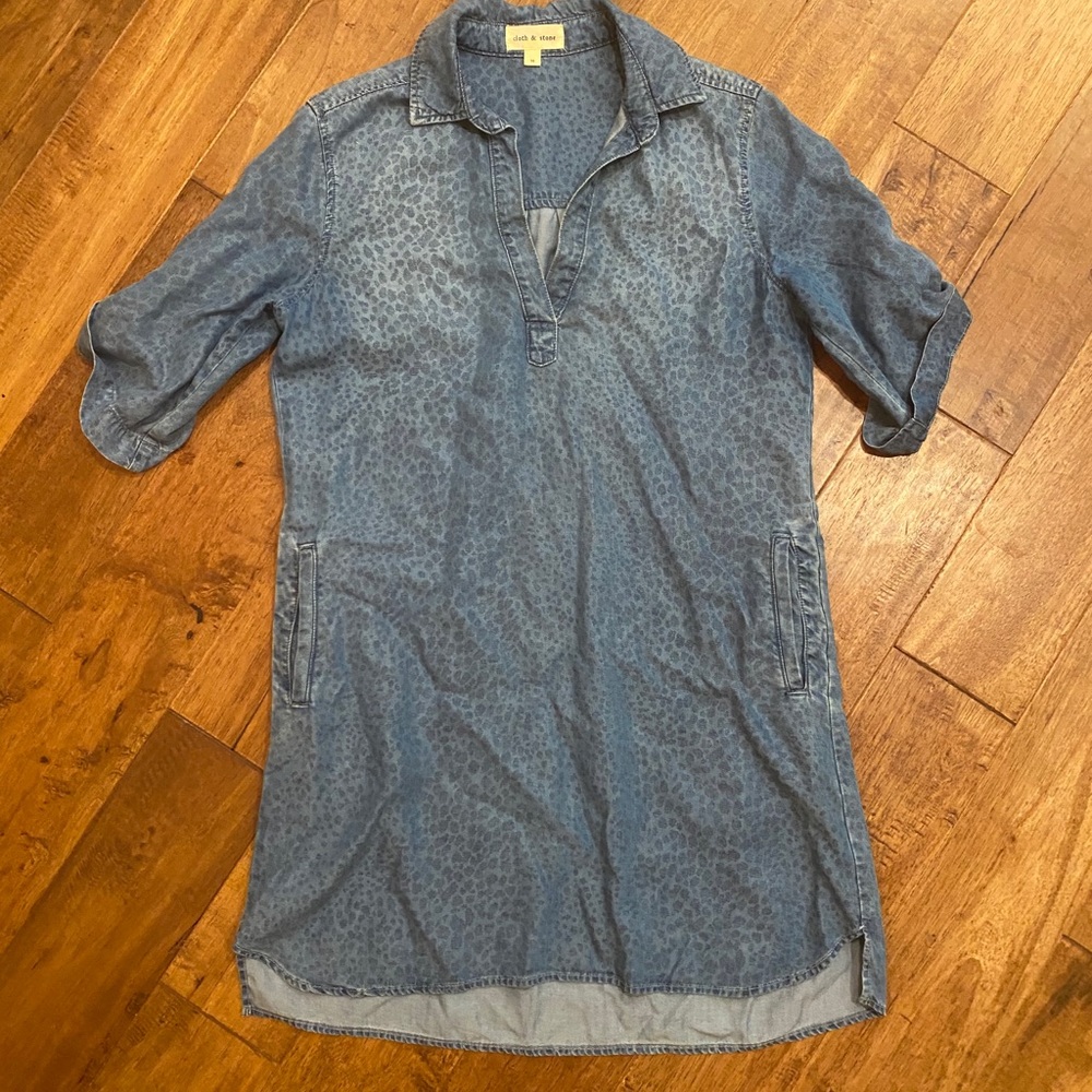 Anthropologie Denim Dress
